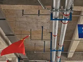 龙亭管廊支架的安装方法